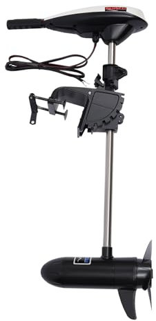 Electric Outboard Trolling Motor Fishing Boat Engine Brush Short Shaft Marine for various styles of small kayaks canoes dinghies inflatable boats 5 Gears Forward 2 Gears Reverse 552W 12V