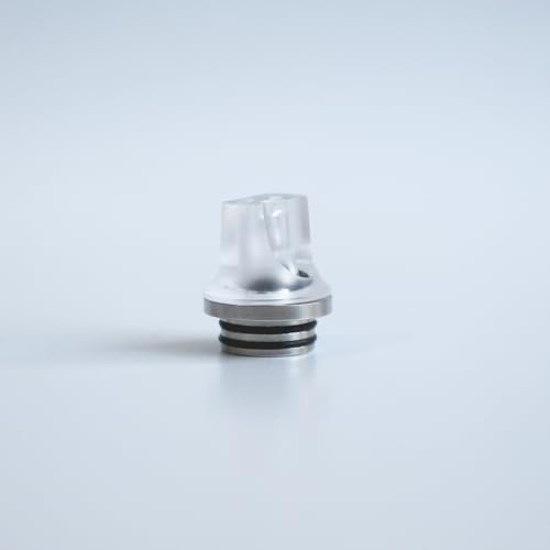 WratryParts Embouts buccaux de rechange universels larges et plats 810 pour atomiseur de réservoir RTA (transparent)