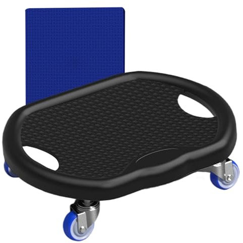 Panneau à rouleaux d'exercice, planche à roulettes AB,Équipement d'entraînement abdominal | Board de trains silencieux AB avec tapis, équipement d'entraînement abdominal pour les hommes de gymnase à d