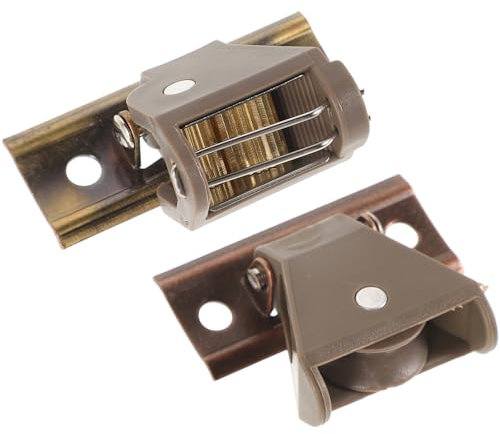 Mobestech Kit De Accesorios para Persianas Enrollables De Bambú con Poleas De Bloqueo Y Soportes De Metal para Cortinas De Ventana Fácil Instalación