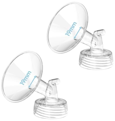 19MM Flange Inserts for Spectra, Spectra Replacement Pump Parts for S1/S2/9 Plus, Not Original Accessories（2 Pack）