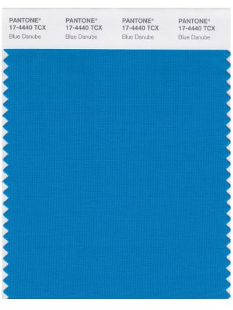 PANTONE Smart 17-4440X Color Swatch Card, Blue Danube