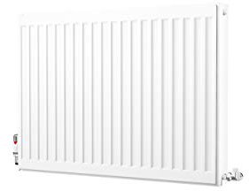 Kartell Kompact Type 22 Double Panel Double Convector Radiator 600mm x 800mm White