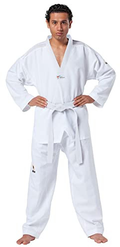 Kwon Taekwondo Anzug Fightlite weißes Revers TKD