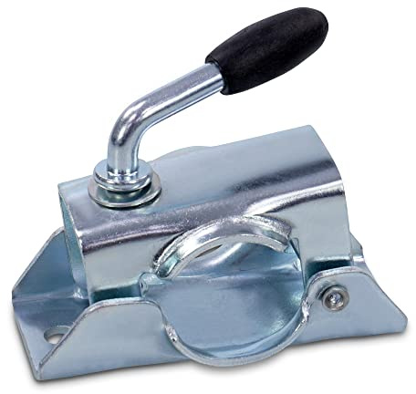 ENVA KLEMMHALTER 48 MM STÜTZRAD FÜR ANHÄNGER WOHNMOBIL INKL BEFESTIGUNGSMATERIAL