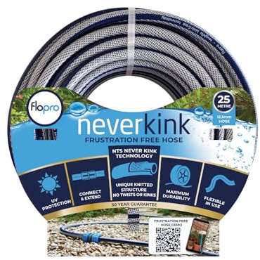 Flopro 70309031 Flex-flo Kink Free Technology Hose 25m, Blue