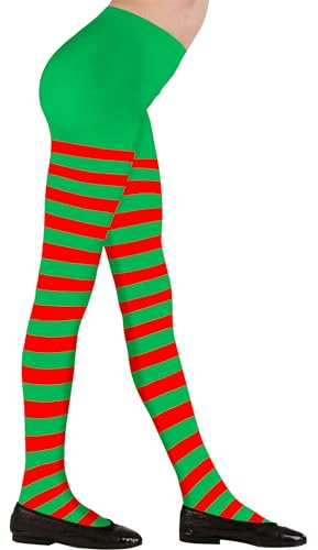 W WIDMANN MILANO Party Fashion - Collant per bambini, 70 DEN, accessori per costumi da strega, coccinella, ape, elfo e molto altro