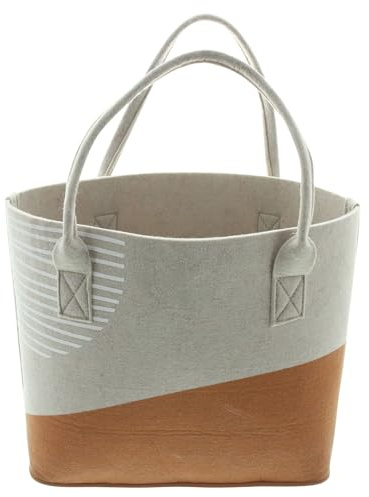 FRANK FLECHTWAREN Tasche Sundown, Filz aus 100% recyceltem PET, bedruckt Maße: 38 x 17 x 34 cm, GH 54 cm