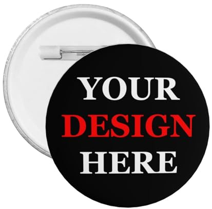 Benutzerdefinierte Button-Anstecknadeln, große Foto-Buttons, personalisierte Button-Buttons, fügen Sie Ihr Logo oder runde Fotoabzeichen hinzu