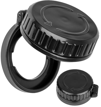Knopfabdeckung Kindersicherung, 2 Stück, für Ø 25 x 5 mm Knöpfe, in Schwarz, zum Kleben, für Herdknöpfe, Start-Stopp Knopf Spülmaschine, Waschmaschine, Mikrowelle, Baby Knopfsicherung Großgeräte