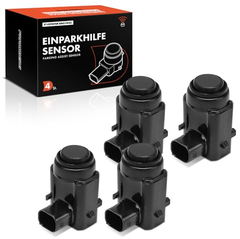Frankberg 4x Parksensor Vorne Hinten 12787793 | Kompatibel mit Astra G Caravan T98, Astra G Klasseic Caravan F35, Corsa C Kasten/Hatchback X01, Astra H GTC A04, Corsa C X01