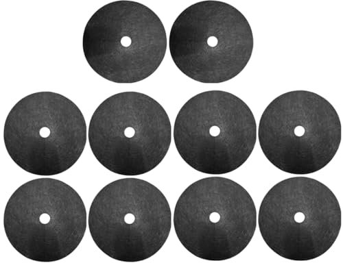 Sosoport 10stücke Kontrolltuch Für Garten -grastuch Garten-unkrauttuch Vlies-membran Unkrautblocker Blumenbeet-Abdeckung Bodenschutzvlies