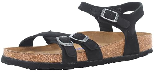 BIRKENSTOCK KUMBA 1029526 schwarz Schwarze Damen Sandalen Schnallen Leder 39