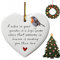 A Robin in Garden Heart Ornament,Robin Memorial Gift,R/obin Sympathy Gift,Bereavement for Loss Ornament,Garden Wall Ornaments Outdoor,R/obin O/rnaments,Grave O/rnaments,Mum Grave Or/naments
