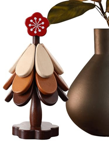 sous-Plat Arbre pour Plats Chauds Imperméable Thermorésistant Antidérapant