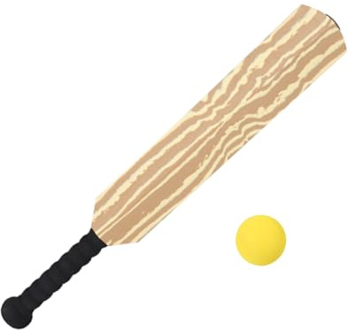 Baile para apogner para murciélagos para niños - kit deportivo ligero con bate colorido, pelota suave y troncos estables | Juego inspirado en el para niños, práctica de coordinación, juego de giard