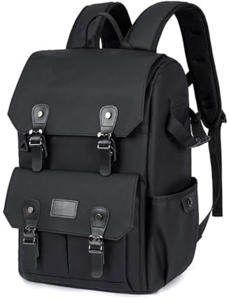 Harewtwy Bolsa de Hombro Impermeable para Cámara Réflex de un Solo Hombro. Mochila Multifunción Antirrobo e Impermeable.