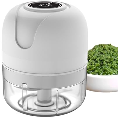 Hachoir à Ail Électrique,Hachoir Électrique Ail USB Pour Cuisine,Mixeur Portable pour Viande Piment Oignon Hachés - Légumes Fruits Noix