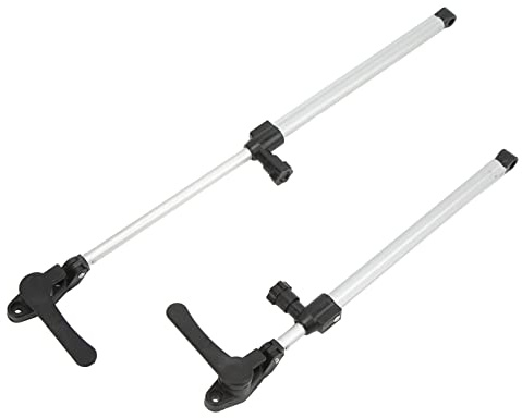 Juego de Varillas de Soporte para Ventana de RV, Puntales Telescópicos Ligeros de Aleación de Aluminio para Autocaravana, Remolque, 2 uds. para RV y Yates