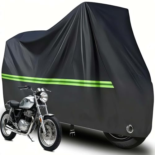 Motorbike Cover Waterproof Outdoor for Royal Enfield Super 650,Motor Bike Cover for Scooter Dirtbike Cruiser Motorcycle Snowproof UV Dustproof Scratch Proof