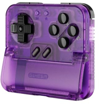 GameSir Pocket Taco – Controlador portátil vertical para Android – Mando para juegos móviles inalámbrico, batería de 600 mAh, ligero con carga pasante, gamepad retro arcade móvil (Morado o Violeta)