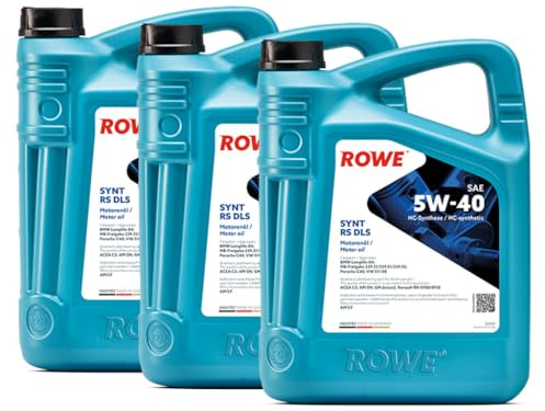 15 Liter (3x5L) ROWE HIGHTEC SYNT RS DLS SAE 5W-40, 20307
