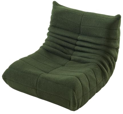 okwish Bodensofa mit ergonomischem Design, ohne Montage, Grün 85 cm breit