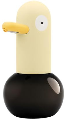 Dispenser Automatico Di Sapone Schiumoso, Adorabile Papera, Dispenser Di Sapone Senza Contatto Ricaricabile Per Bagno E Cucina, Dispenser Di Sapone in Schiuma Senza Contatto (Jaune)