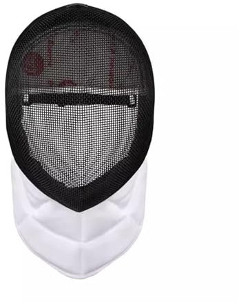 KXJPIZIYB Fechtmaske, 900N Degenmaske, Fechtschutzhelm, Fechtausrüstung, für Degensportler Bei Wettkämpfen, Innenfutter Abnehmbar(Large)