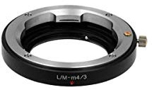 Fotodiox Anillo Adaptador para Leica M Lente de la cámara para MFT Micro 4/3 (Cuatro Tercios)