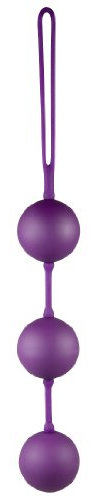 Velvet Velvet Purple Balls 3er Kugeln, 1er Pack (1 X 1 Stück)
