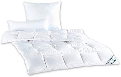 Steppbett f.a.n. Denver, 100% Microfaser, waschbar bis 60 °C, Trocknergeeignet, Supersoftig Größe 135 x 200 cm, Farbe Duo-Steppbett