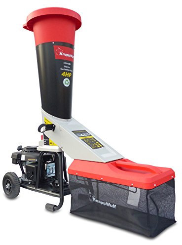 KnappWulf Benzin Gartenhäcksler 4PS Holzhäcksler Häcksler selbsteinziehend