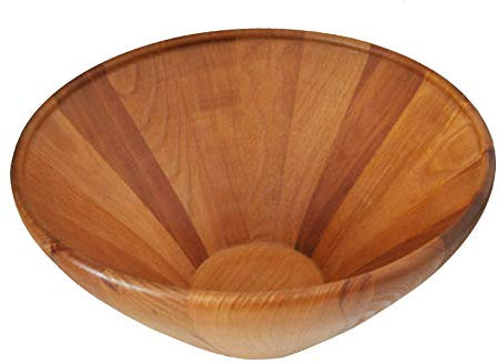 Madacha Grande insalatiera in faggio massiccio – Russia – A. Solomin – Diametro 32 cm, volume 3,3 litri