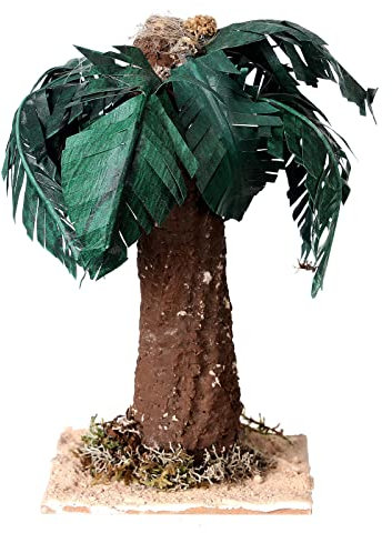 Holyart Palme, mit kräftigem Stamm, geeignet für eine 10 cm Krippe