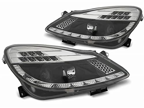 Tuning-Tec Led Scheinwerfer Set in schwarz für Opel Corsa D 04.2006-11