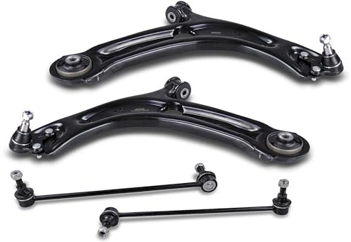 ATEC Germany Querlenkersatz - 2x Querlenker mit Traggelenk vorne, 2x Koppelstange vorne Kompatibel mit A udi Q3, SEAT ATECA, SKODA KODIAQ, KAROQ, SUPERB 3, VW PASSAT B8, TOURAN, TIGUAN