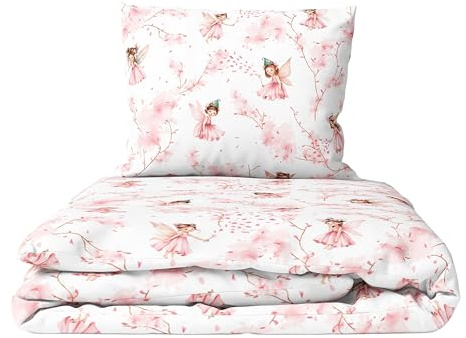 Baby Comfort 2 Piece Children Quilt Duvet & Pillow Set 80x70 cm 12M+ (Fairies)