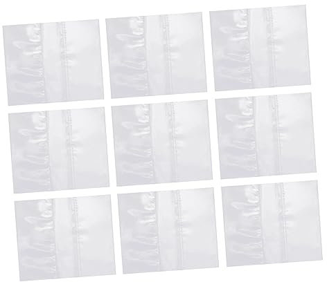 TEHAUX 500stücke Pvc Heat Shrink Film Schrumpfverschlussfolie Transparent Schrumpffolie Für Flaschen Gläser Dosen Verpackungsschutz Anti-fälschung Utensilien