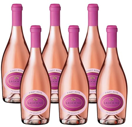 La Gioiosa Rosato Frizzante - Cartone da 6 bottiglie