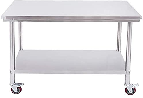 Grillwagen für den Außenbereich mit Pizzaofentisch, tragbare Outdoor-Küchenstation für Partys und Picknicks, 99 x 78 x 78 cm