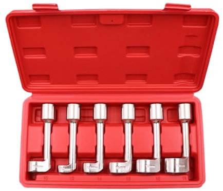 Antriebsstrang-Steckschlüsselsatz, Einspritzleitungs-Steckschlüsselsatz | 1/2-Zoll-Öffnungssteckschlüsselsatz, Werkzeug zum Entfernen von Einspritzleitungen | Hochfester Steckschlüsselsatz