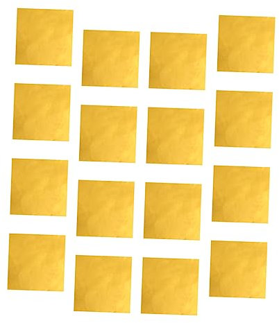 PAMINGONO 300pcs Tin Foil Wrapping Paper Food Grade Gold Smooth Style for Tea Candy Party Favors Wrappers Shiny Paper Wrappers Gold Leaf