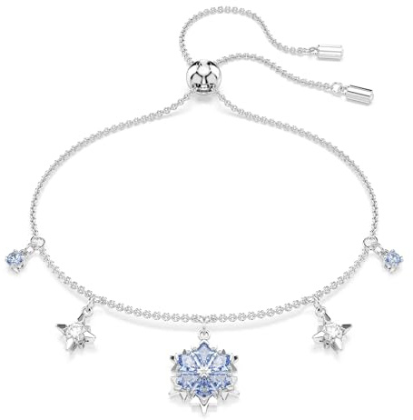 Swarovski Magic Evolution Kollektion Armband, Blau, Rhodiniert