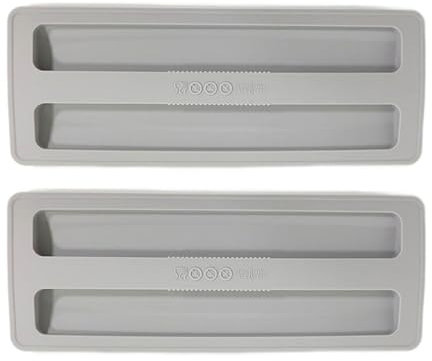 Lot de 2 machines à pain en silicone avec couvercle grille-pain pour pain