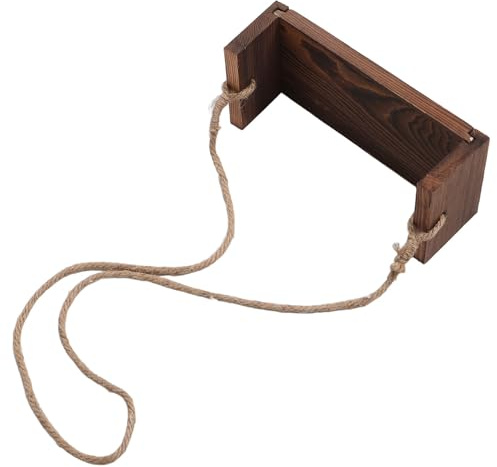 Balancelle Suspendue pour Bébé en Bois, Séance Photo, Café | Accessoire Photo Fait Main, Style Vintage, pour Studio ou Extérieur, Posture Adaptée, Bords Finement Polis