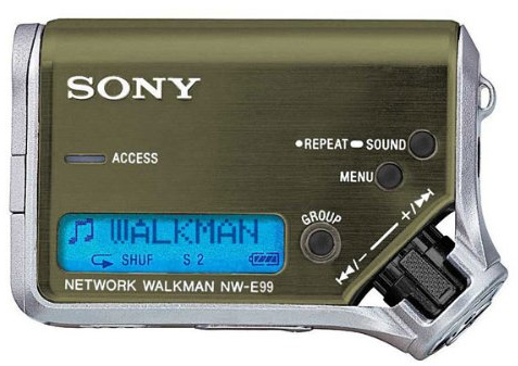 Sony NWE 99 Lettore Digitale Portatile