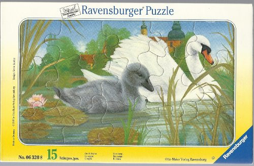 Ravensburger 06320 - Hundefamilie, 15 Teile Rahmenpuzzle