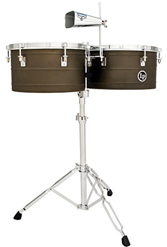 LP Latin Percussion M258 Timbales Antique Coat Acier