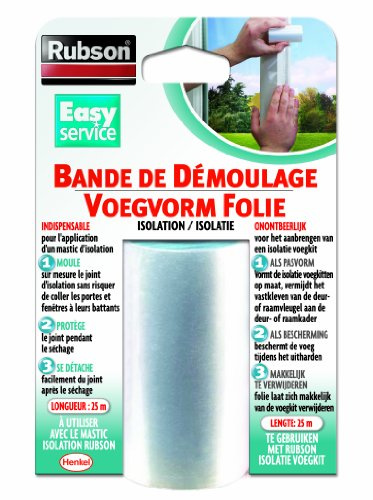 RUBSON Bande de démoulage pour isolation des fenêtres et portes-fenêtres- rouleau 25m